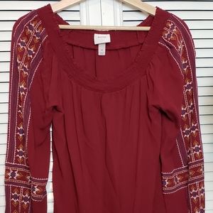 Boho Off-Shoulder Top